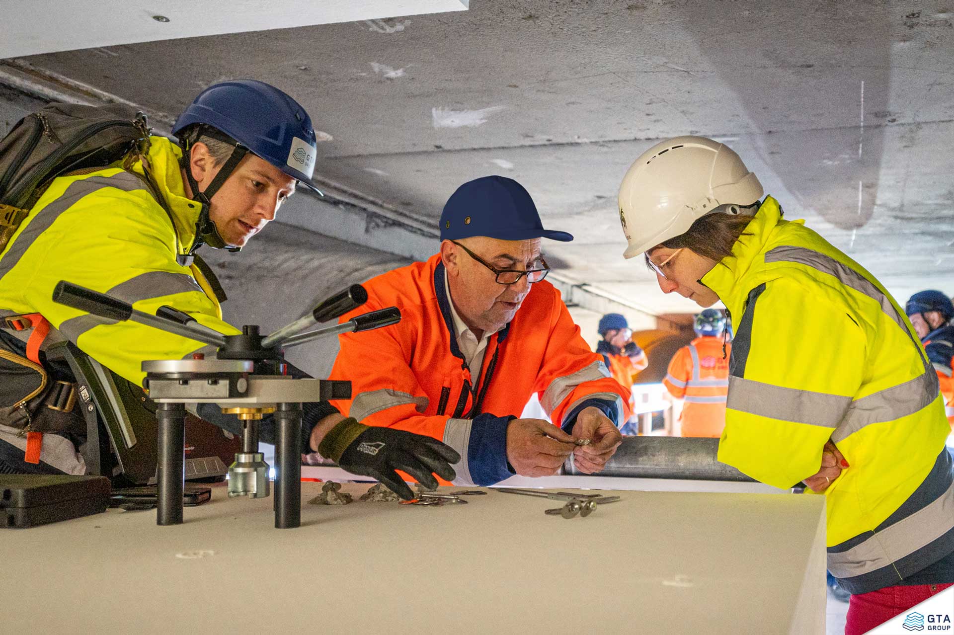 Équipe GTA Group — chantier
